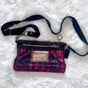 EUC authentic Coach poppy crossbody